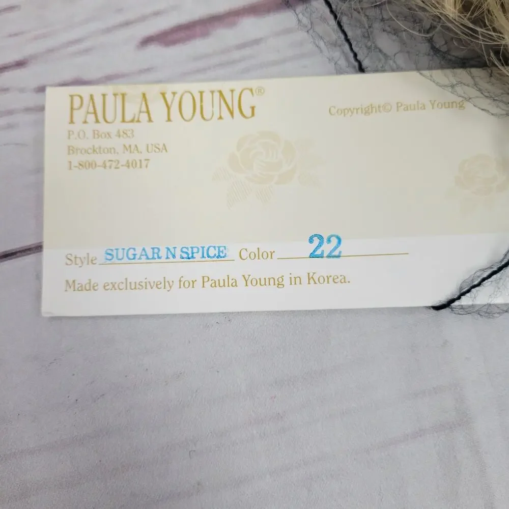 Paula Young get ready
